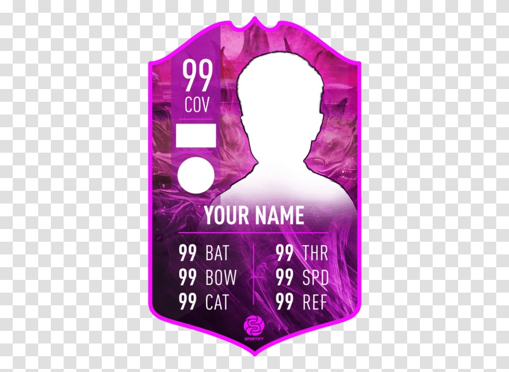 Pink Flames W1000 H1000 Fifa 20 Card Creator, Purple, Poster, Advertisement Transparent Png
