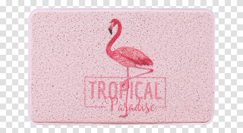 Pink Flamingo, Bird, Animal, Rug Transparent Png