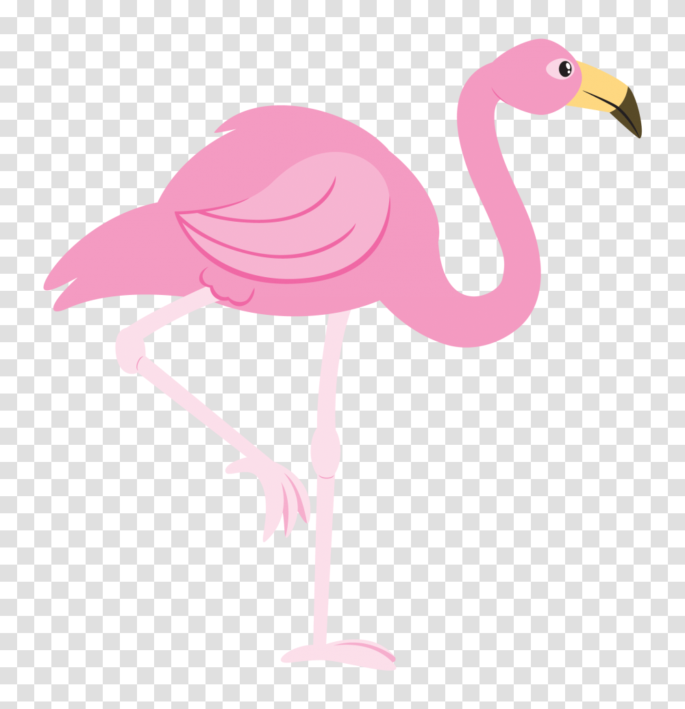 Pink Flamingo Cliparts, Bird, Animal Transparent Png