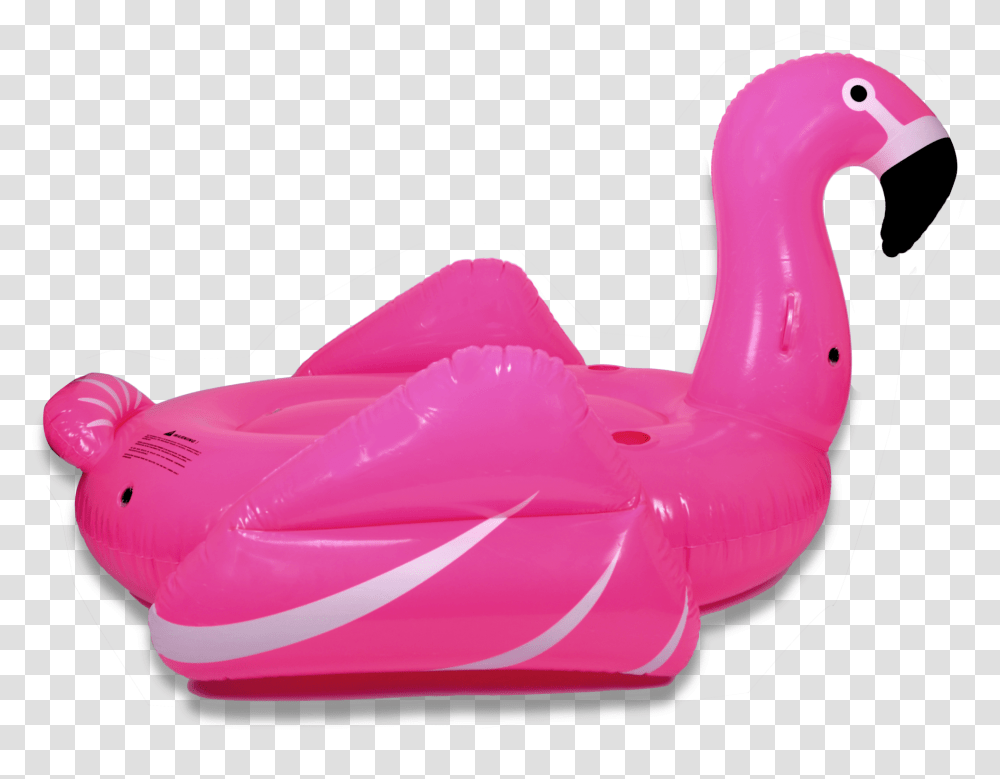 Pink Flamingo, Furniture, Inflatable, Indoors, Room Transparent Png