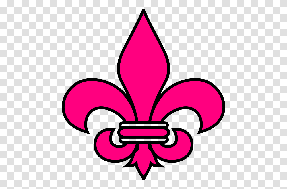 Pink Fleur De Lis Clip Art, Logo, Trademark, Lawn Mower Transparent Png