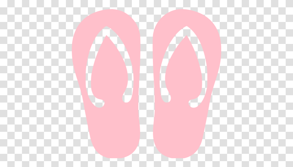 Pink Flip Flop Icon Flip Flop, Clothing, Apparel, Footwear, Flip-Flop Transparent Png