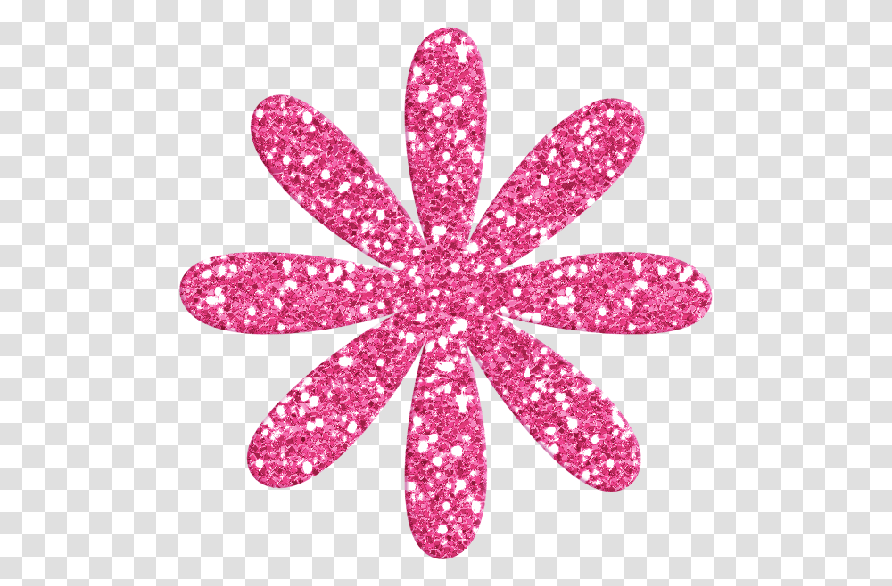Pink Flower Clip Art Glitter Flowers Clipart, Light, Rug, Fashion, Robe Transparent Png