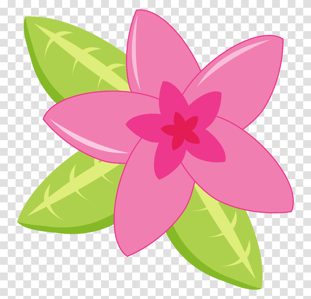 Pink Flower Clipart Moana Flores De Praia, Pattern, Plant, Floral Design Transparent Png