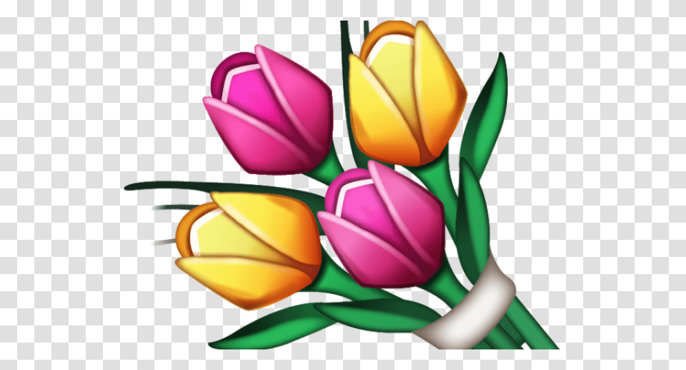 Pink Flower Emoji Flower Emoji Background, Plant, Tulip, Blossom, Rubber Eraser Transparent Png