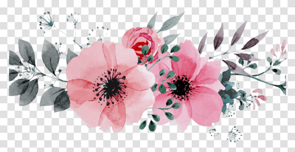 Pink Flower, Plant, Floral Design, Pattern Transparent Png