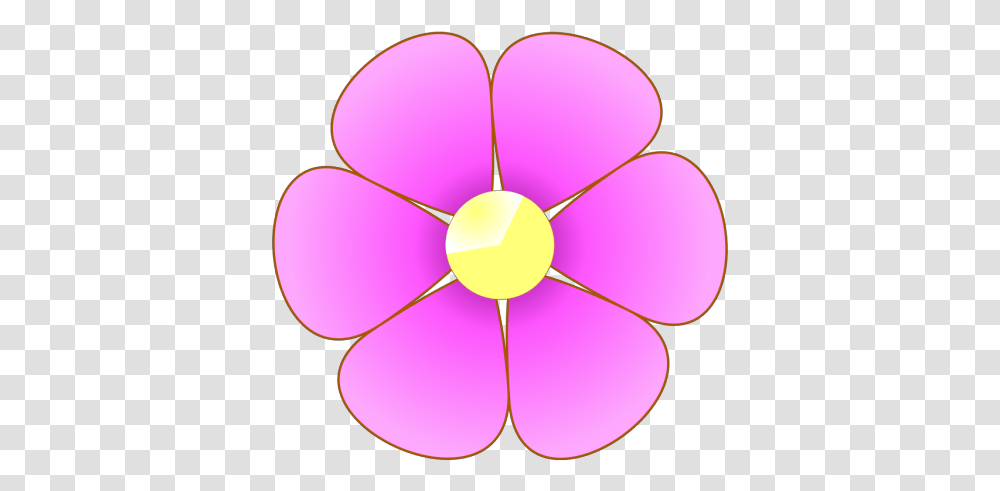 Pink Flower Svg Clip Art For Web Download Clip Art Clip Art, Purple, Ornament, Petal, Plant Transparent Png