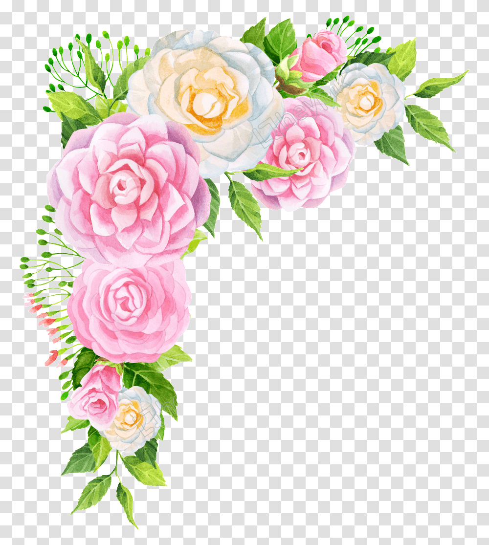 Pink Flowers Flower Aesthetic, Floral Design, Pattern Transparent Png