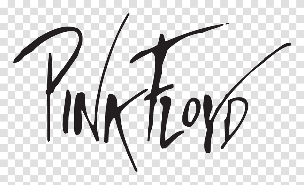 Pink Floyd The Division Bell, Handwriting, Bow, Calligraphy Transparent Png