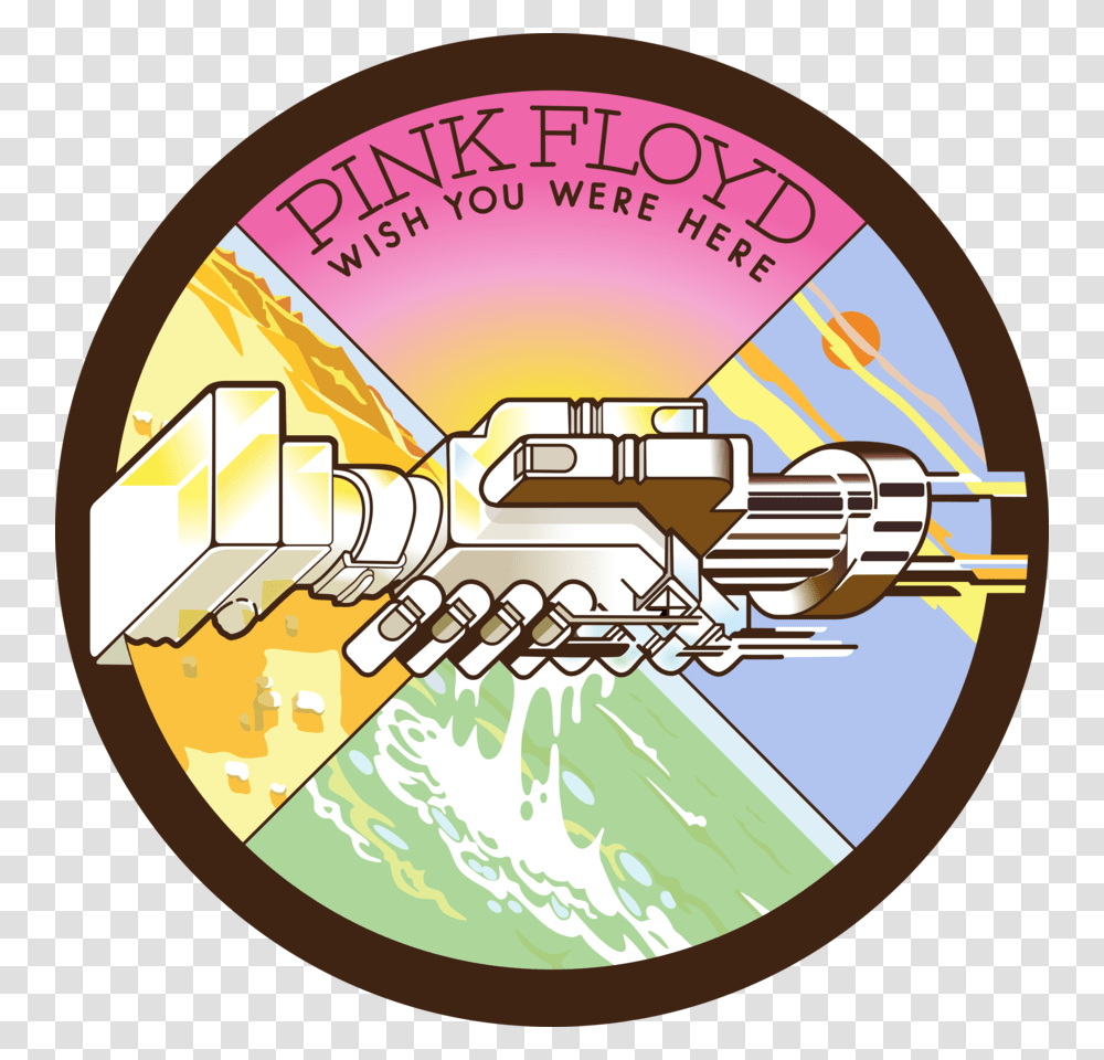 Pink Floyd Wish You Were Here Sticker, Label, Nature, Disk Transparent Png