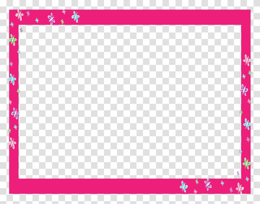 Pink Frame Image Arts, Screen, Electronics, Monitor, Display Transparent Png