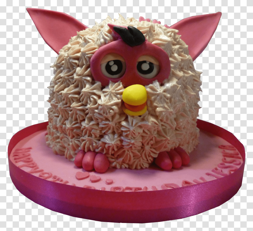 Pink Furby Cake Course Furby Pink Transparent Png