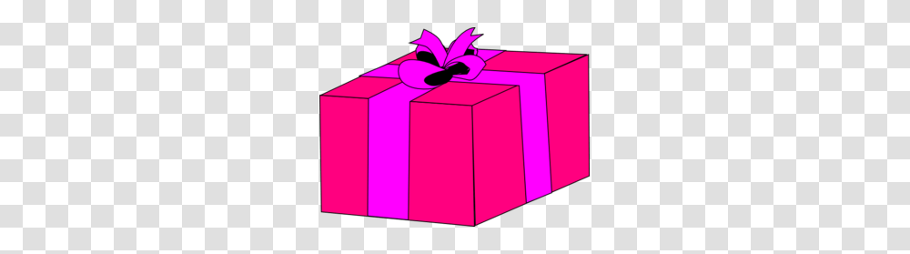 Pink Gift Box Clip Art Transparent Png