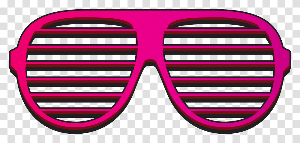 Pink Glasses Clipart Pink Shutter Shades, Accessories, Accessory, Goggles, Sunglasses Transparent Png
