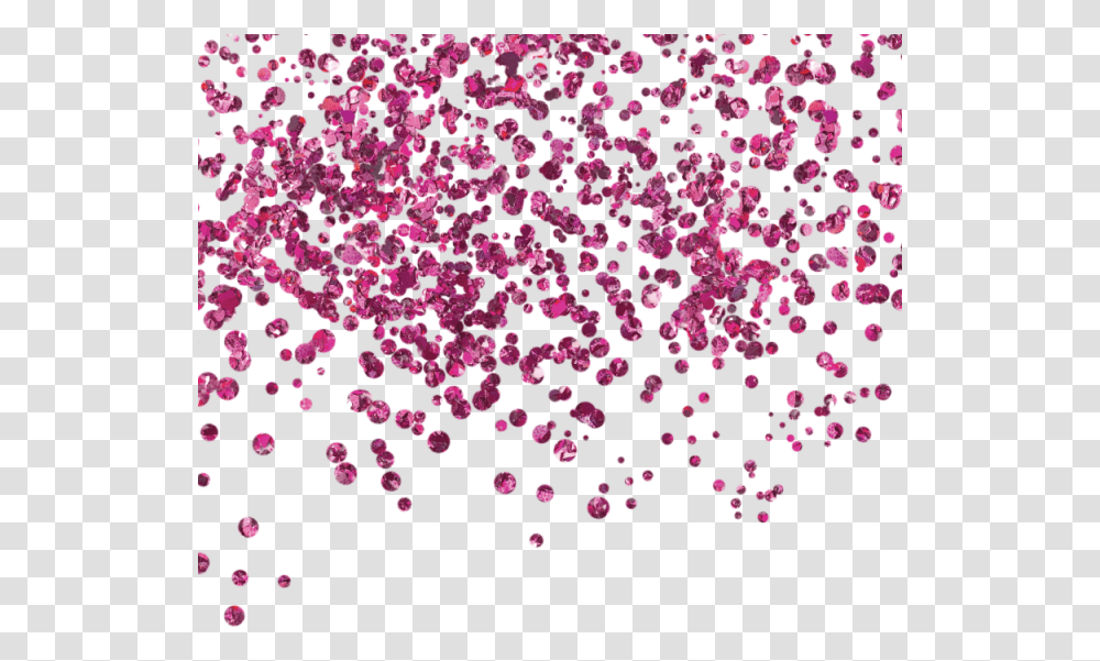 Pink Glitter Confetti, Petal, Flower, Plant, Blossom Transparent Png