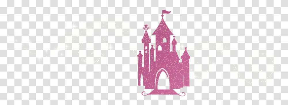Pink Glitter Disney Castle, Architecture, Building Transparent Png