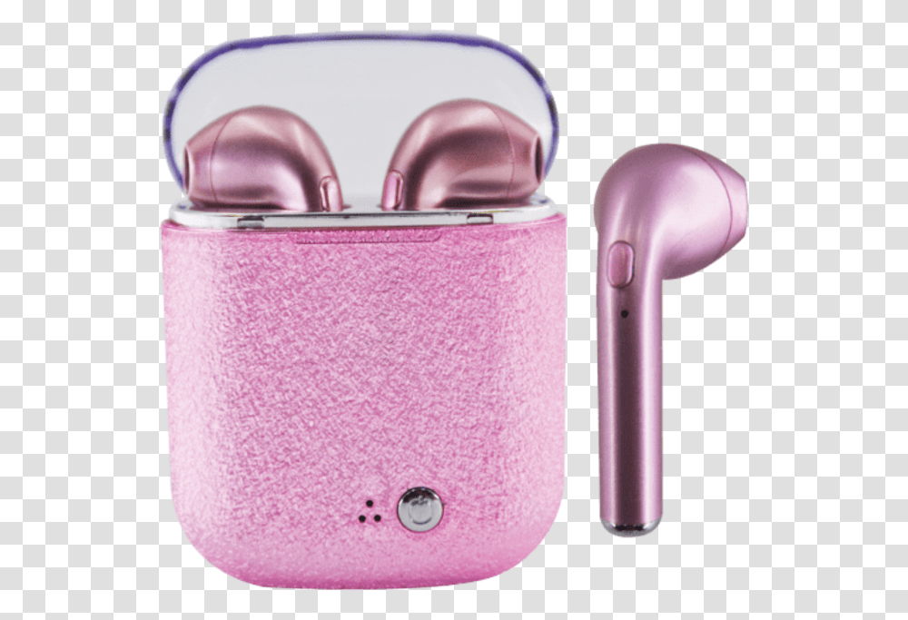 Pink Glitter Ear Buds Pink Glitter Earbuds, Accessories, Accessory, Electronics, Purple Transparent Png