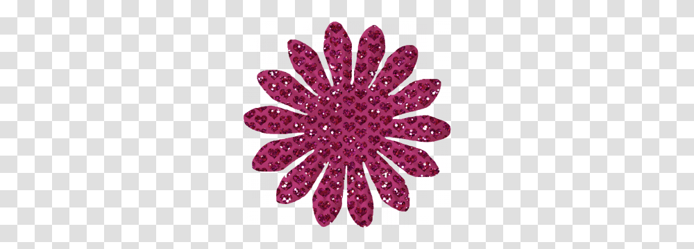 Pink Glitter Flower Digital Scrapbooking Free Download, Light, Purple, Pajamas Transparent Png