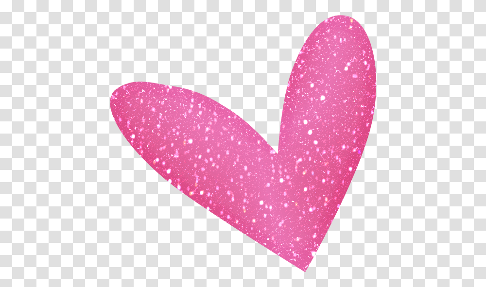 Pink Glitter Heart Clipart, Light, Purple Transparent Png