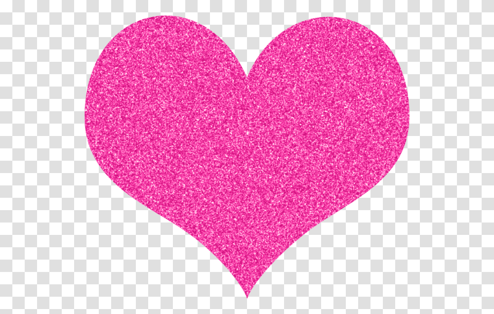 Pink Glitter Heart Clipart, Light, Rug, Purple Transparent Png