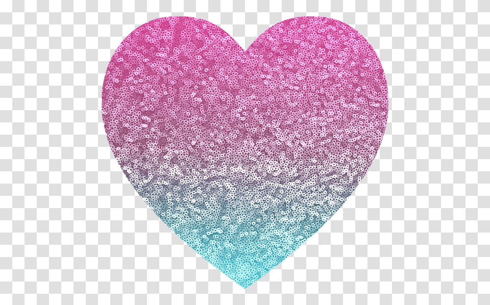 Pink Glitter Love Heart, Rug, Purple, Light Transparent Png