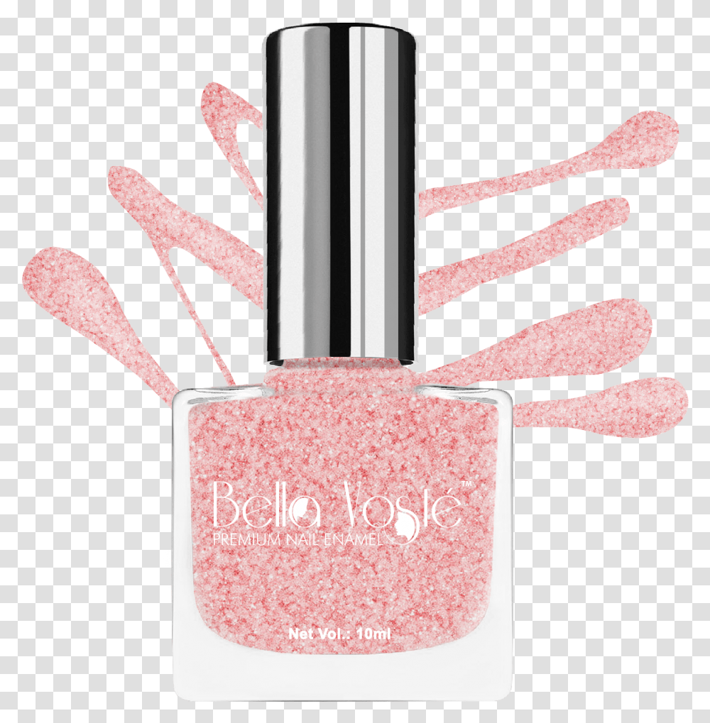 Pink Glitter Nail Paint, Cosmetics, Lipstick Transparent Png