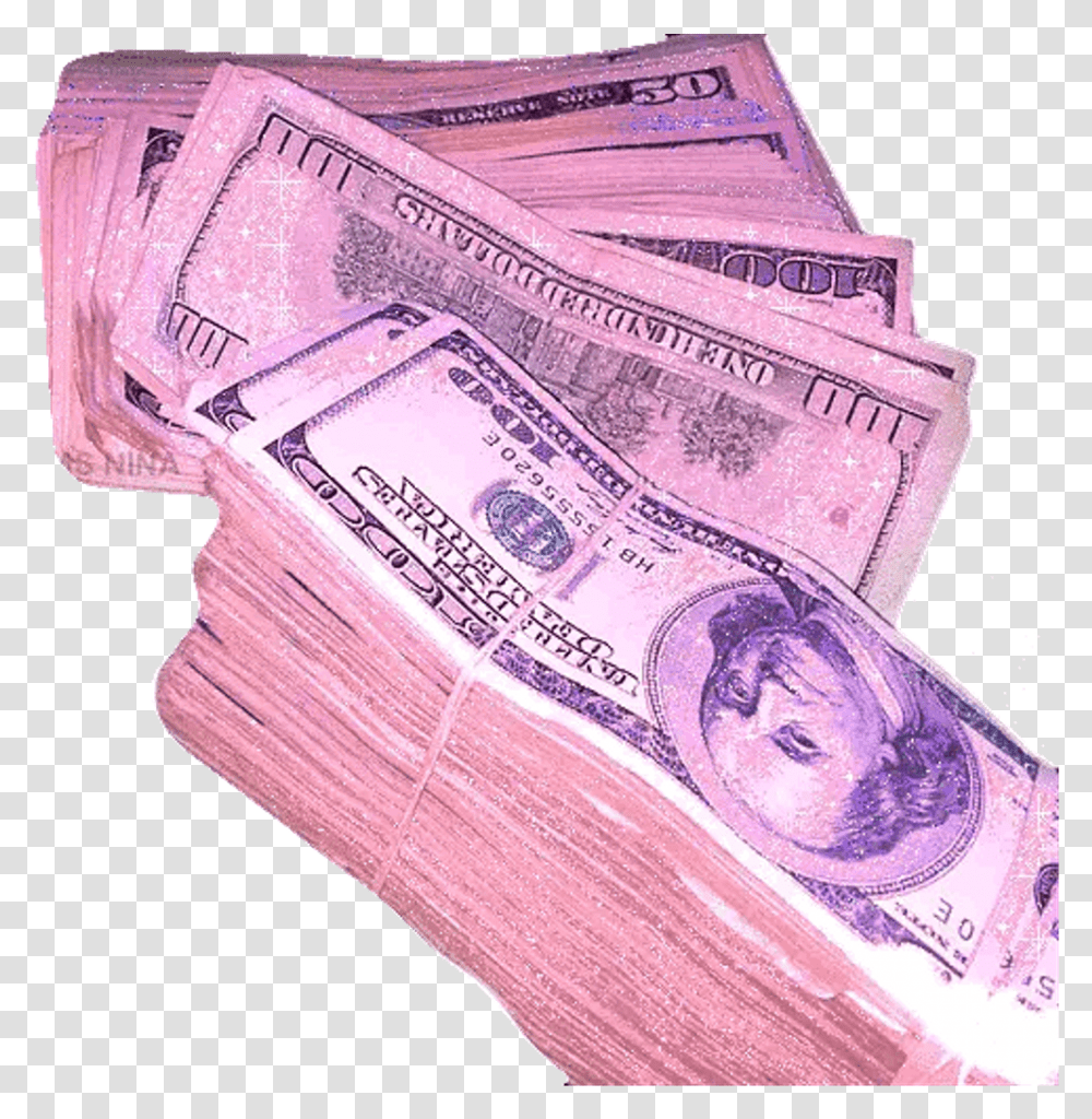 Pink Glitter Sparkle Sparkles Money Freetoedit Money Aesthetic Gif, Dollar Transparent Png