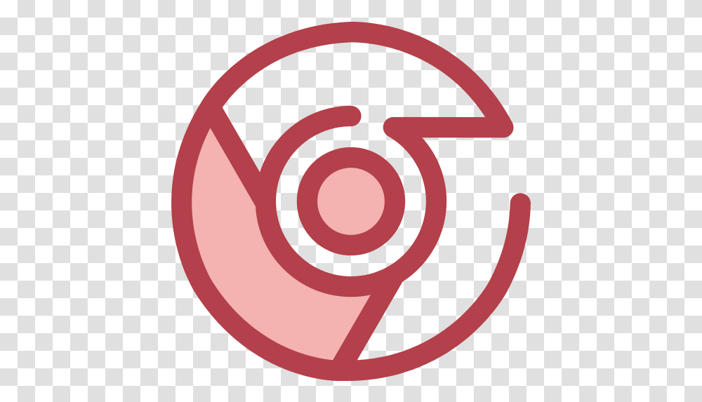 Pink Google Chrome Icon Goodge, Logo, Symbol, Trademark, Label Transparent Png