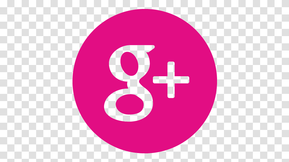 Pink Google Plus Icon Google Plus, Number, Symbol, Text, Logo Transparent Png