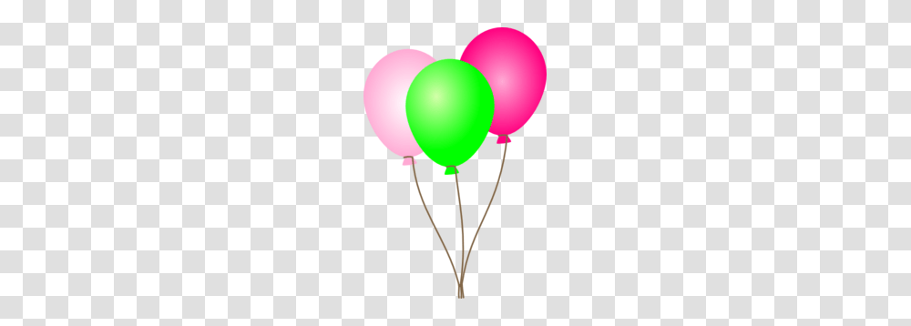 Pink Green Balloons Clip Art, Hat, Apparel Transparent Png