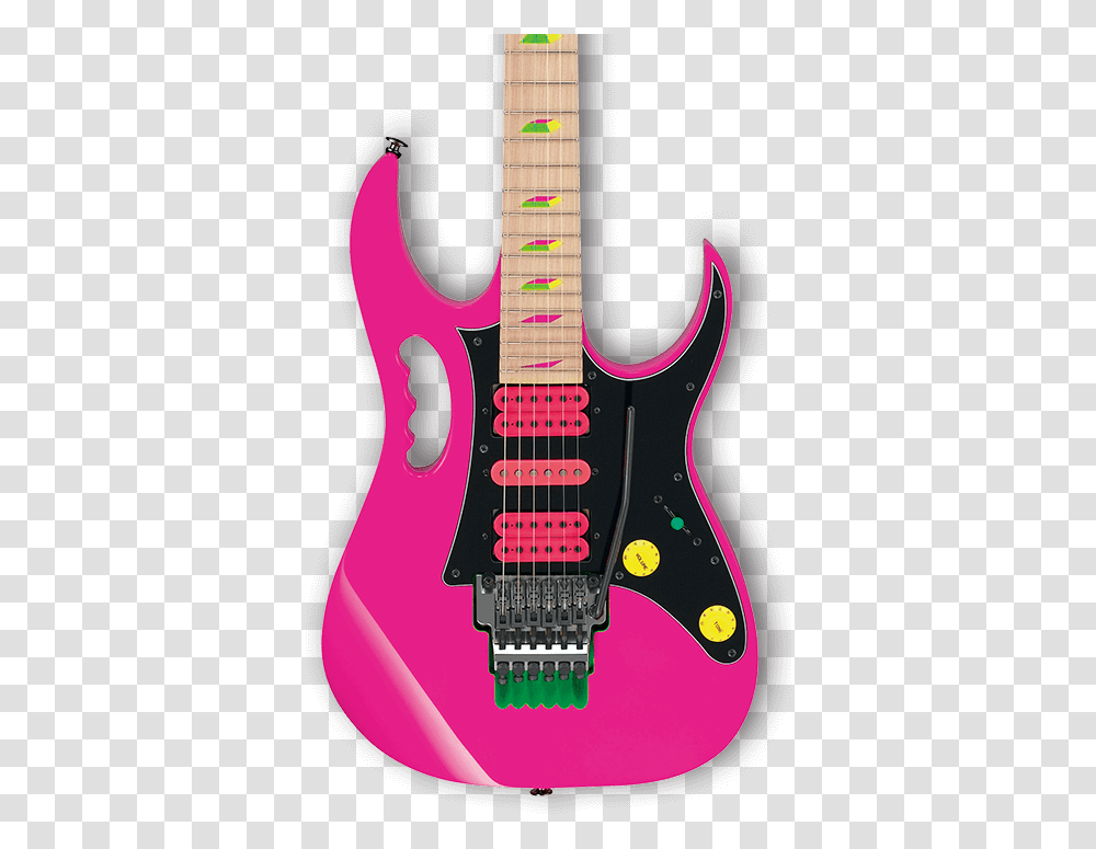 Pink Guitar Jem 777 30th Anniversary, Leisure Activities, Musical Instrument, Electric Guitar, Bass Guitar Transparent Png