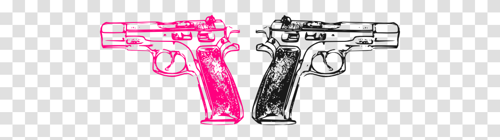 Pink Gun Clip Art, Weapon, Weaponry, Leisure Activities, Bottle Transparent Png