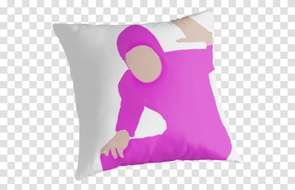 Pink Guy, Pillow, Cushion, Person, Human Transparent Png