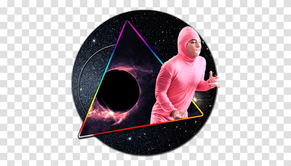 Pink Guy Through Dimensions Album On Imgur Outer Space, Person, Human, Astronomy, Clothing Transparent Png