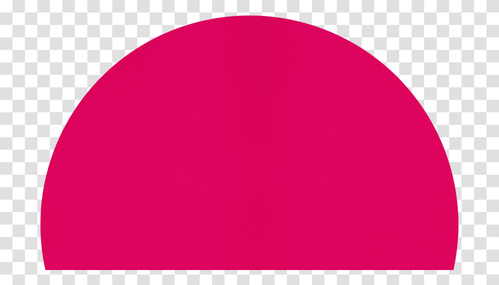 Pink Half Circle, Apparel, Hat, Cap Transparent Png