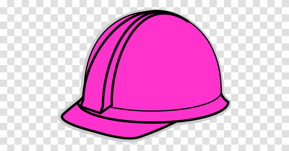 Pink Hard Hat Clip Art, Apparel, Helmet, Hardhat Transparent Png