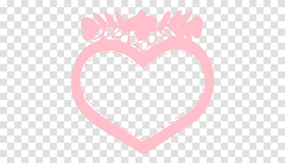 Pink Heart 13 Icon Free Pink Heart Icons Girly, Face, Maroon Transparent Png