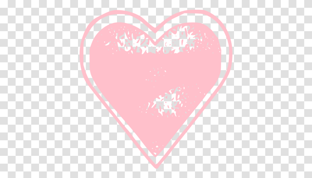 Pink Heart 62 Icon Free Pink Heart Icons Girly, Rug, Sweets, Food, Confectionery Transparent Png