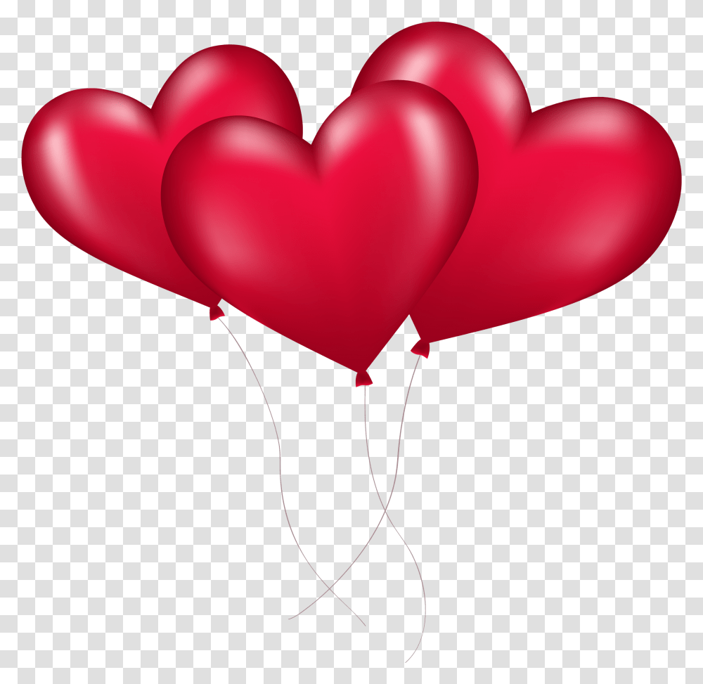Pink Heart Background, Balloon Transparent Png