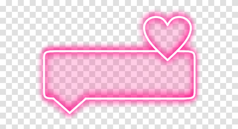 Pink Heart Clipart Border Pink Heart Bubble, First Aid, Label, Weapon Transparent Png