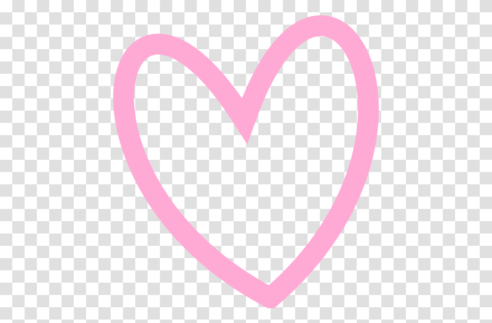 Pink Heart Clipart Pink Heart Outline Clipart, Rug, Maroon Transparent Png