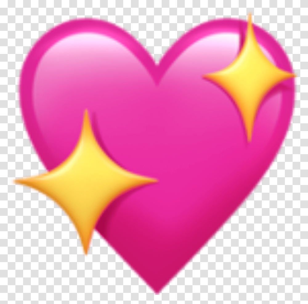 Pink Heart Emoji Emoji Heart, Balloon Transparent Png
