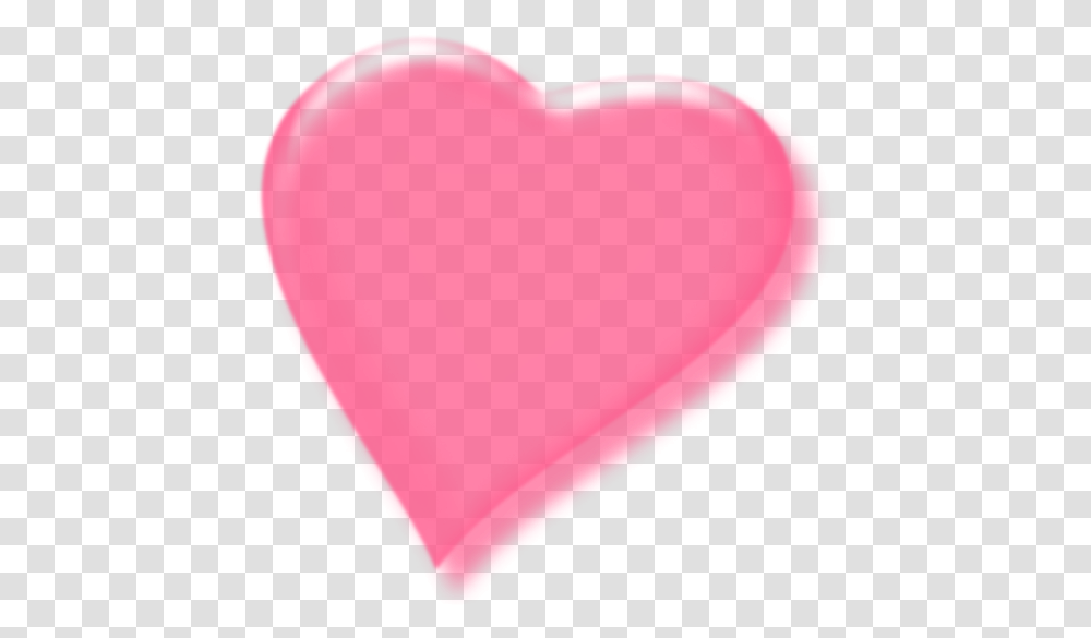 Pink Heart Emoji Heart, Balloon, Pillow, Cushion Transparent Png