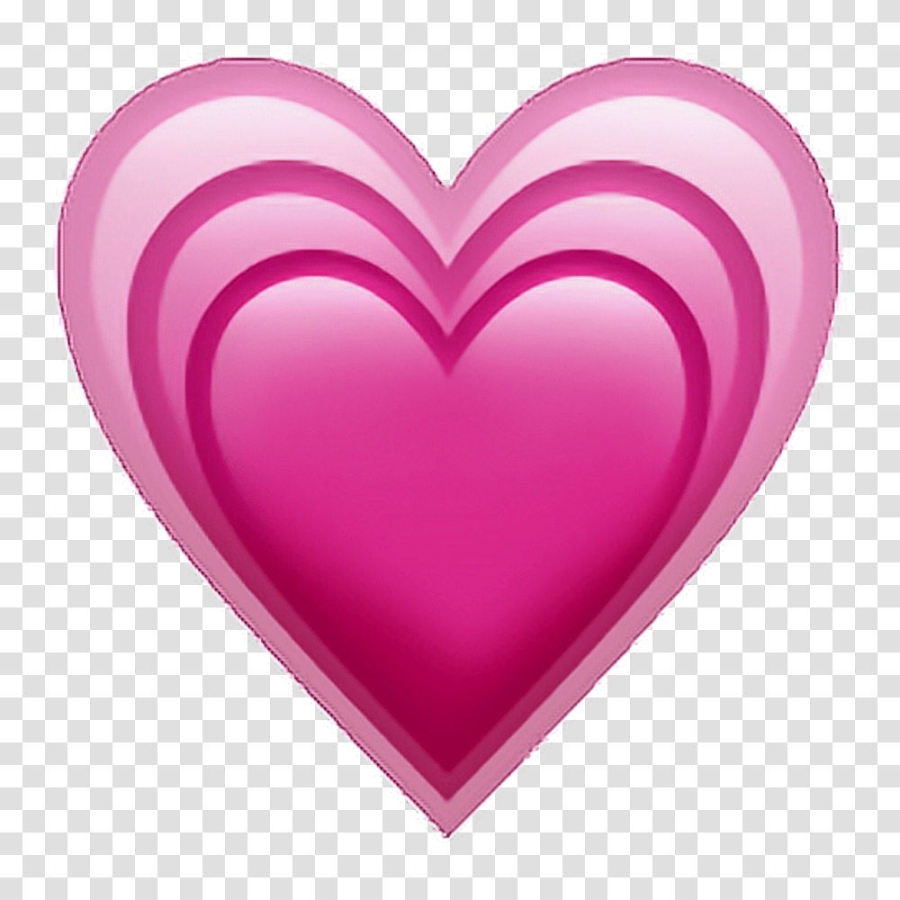 Pink Heart Emoji Iphone Heart Emoji, Balloon Transparent Png