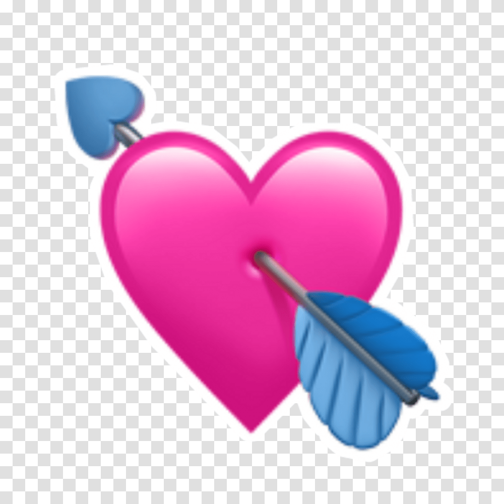 Pink Heart Emoji Iphone Iphone Heart Emoji, Balloon, Sweets, Food, Confectionery Transparent Png