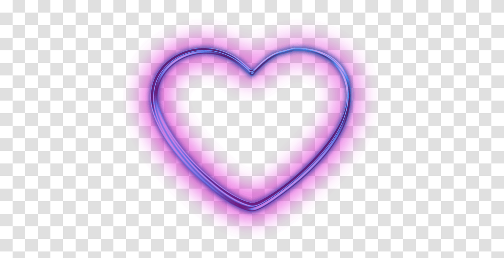 Pink Heart Icon Clipartsco Neon Hearts, Purple, Graphics, Light,  Transparent Png