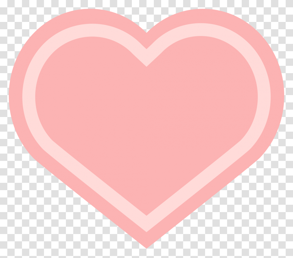 Pink Heart Icon Heart Email Zeichen, Rug, Cushion, Pillow Transparent Png