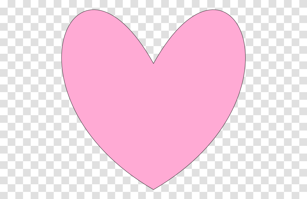 Pink Heart Outline Clip Art N8 Free Image Pink Heart Gif, Balloon, Photography, Cushion, Face Transparent Png