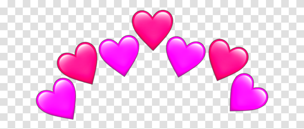 Pink Heart Pink Hearts Heart Emoji Emojis Sticker Emoji Love Hearts Transparent Png