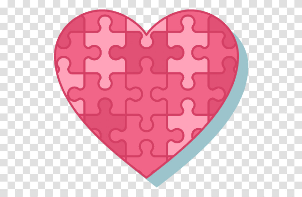 Pink Heart Puzzle Image Purepng Free Cc0 Portable Network Graphics, Rug, Jigsaw Puzzle, Game, Sweets Transparent Png